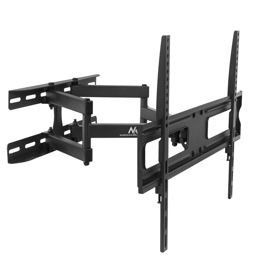 Fäste för TV eller monitor Maclean, universellt, max VESA 600x400, 37-80 tum, 30 kg, svart, MC-762.