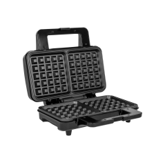 Våffeljärn för 2 stora våfflor