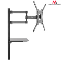 TV-fäste med hylla för DVD Maclean, VESA 400x400, 32'-55', 30 kg, MC-772