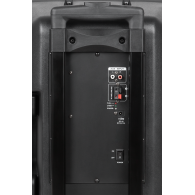 Aktiv högtalare (med 2 trådlösa UHF-mikrofoner, SD, Bluetooth, FM, USB) 40 watt