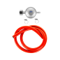 Gasregulator till grill (regulator + slang + klämmor)