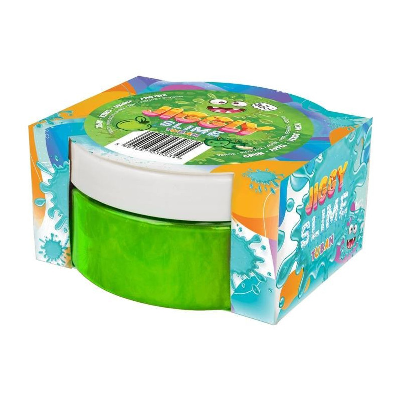 Slime jiggly - grönt äpple 200g