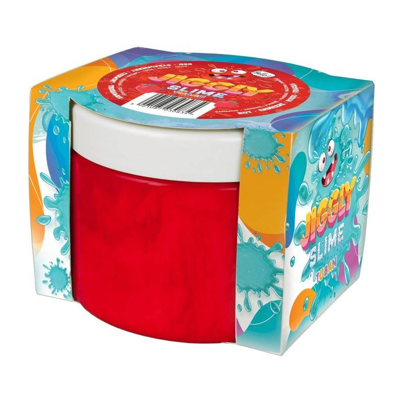 Slime jiggly - röd jordgubb 500g