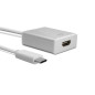 Adapter USB Type-C Maclean, HDMI 1080p 4k@30Hz HDCP 2.2, Metallhölje MCTV-841
