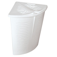 Hörn tvättkorg Zebra 45L BranQ vit