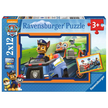 Pussel med 2x12 element - Paw Patrol, uppdrag | HandlaSmidigt.se