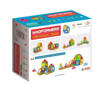 Klocki magnetyczne cube house pingwin