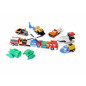Set med magnetiska fordon Malblo Deluxe 2