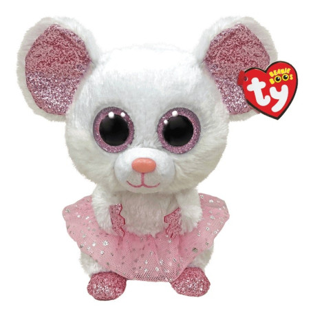 Maskotkan mus, vit ballerina - nina 24 cm | HandlaSmidigt.se