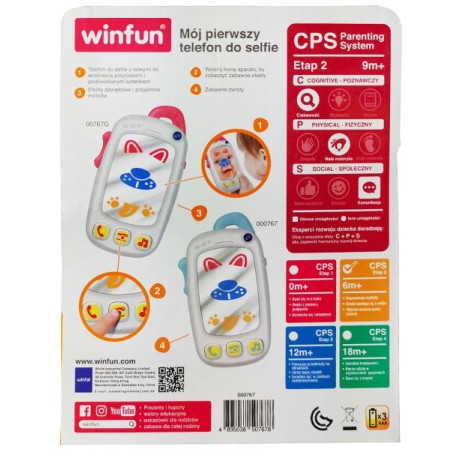 Min första rosa selfie-telefon