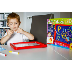 LED-skylt för morötter