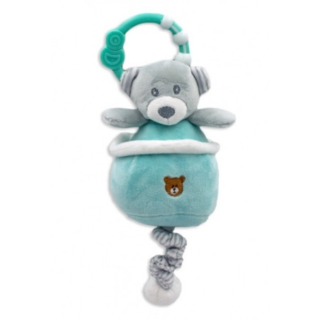 Musikspeldosa mintbjörn 13 cm | HandlaSmidigt.se