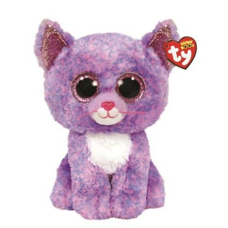 Maskotkatten Lavendel Cassidy 24 cm | HandlaSmidigt.se