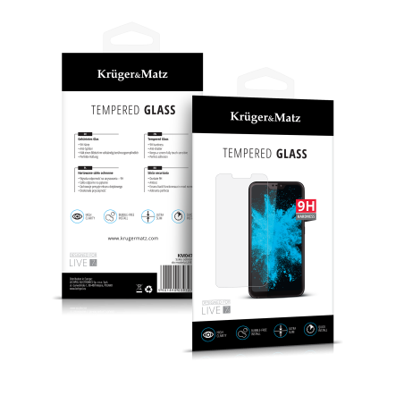 Skyddsglas från Kruger&Matz för modell LIVE 7S