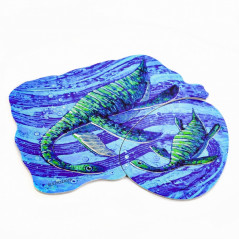 Pussel tvådelade dinosaurier och deras barn