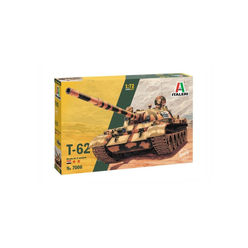 Modell av plast T-62