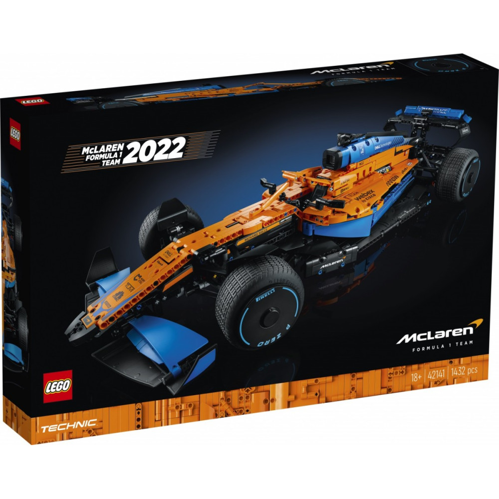 Klocki technic 42141 samochód wyścigowy mclaren formula 1