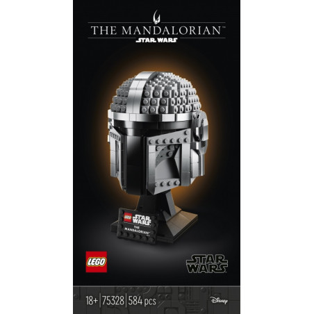 Lego Star Wars 75328 Mandalorian-hjälm