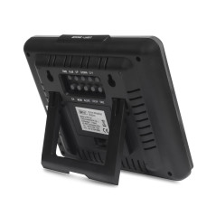 Trådlös väderstation IN/OUT temperatur luftfuktighet månfas GreenBlue GB147W vit