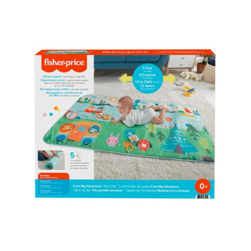 En stor lekmatta för stora äventyr