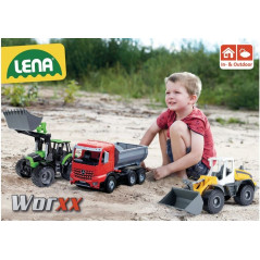 Tippbil Worxx 45 cm Arocs i kartong | HandlaSmidigt.se
