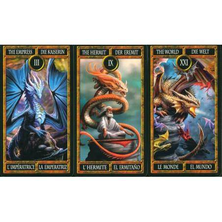 Tarotkort drakar anne stokes
