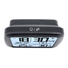 Trådlös väderstation GreenBlue med DCF-system, kalender, alarm, GB542.