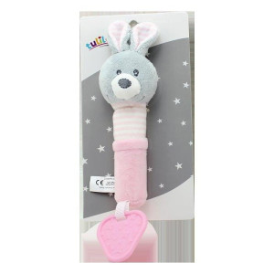 Zabawka z dźwiękiem - króliczek 17 cm