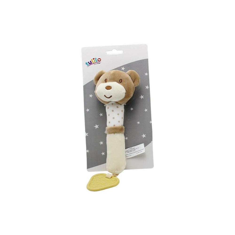 Leksak med ljud - karamellbjörn 17 cm Leksak med ljud - karamellbjörn 17 cm