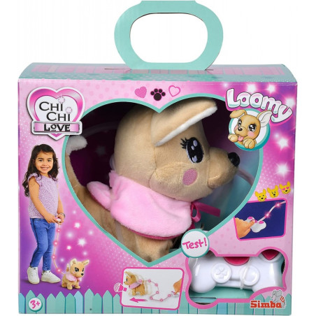 Interaktiv maskot Chichi Love Loomy styrd via lysande kabel. | HandlaSmidigt.se
