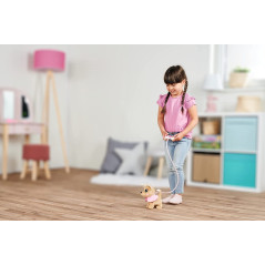 Interaktiv maskot Chichi Love Loomy styrd via lysande kabel. | HandlaSmidigt.se