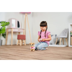 Interaktiv maskot Chichi Love Loomy styrd via lysande kabel. | HandlaSmidigt.se