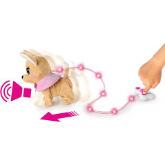 Interaktiv maskot Chichi Love Loomy styrd via lysande kabel. | HandlaSmidigt.se