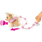 Interaktiv maskot Chichi Love Loomy styrd via lysande kabel.