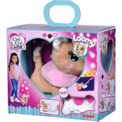 Interaktiv maskot Chichi Love Loomy styrd via lysande kabel. | HandlaSmidigt.se