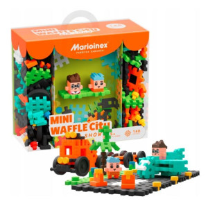 Klocki waffle mini - pokaz lotniczy 148 elementów