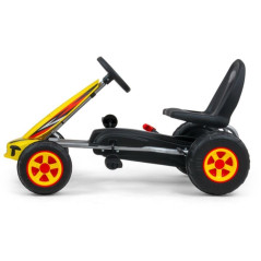 Gokart med pedaler Viper röd