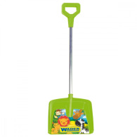 Spade bred med handtag