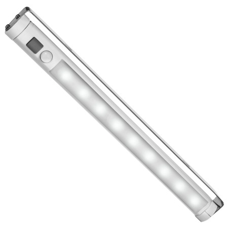 Kökslampa LED Maclean, under skåpet 9 SMD, batteridriven, PIR-sensor on/off, MCE166