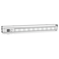 Kökslampa LED Maclean, under skåpet 9 SMD, batteridriven, PIR-sensor on/off, MCE166