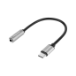 Adapter USB-C till 3,5 mm stereo jack-uttag Kruger&Matz Basic