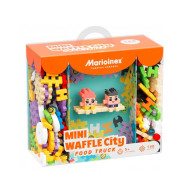 Byggklossar mini våfflor - matbil