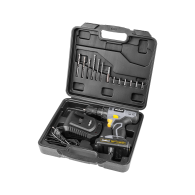 Batteridriven slagborr/skruvdragare 20V 2A box