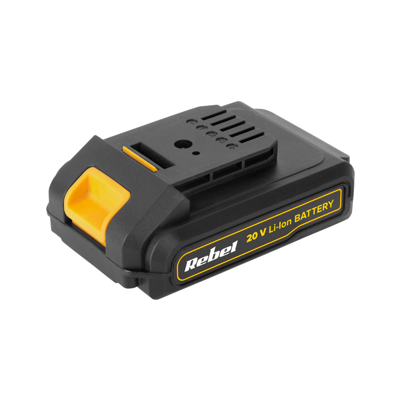 Uppladdningsbart batteri 20V, 2A Rebel Tools