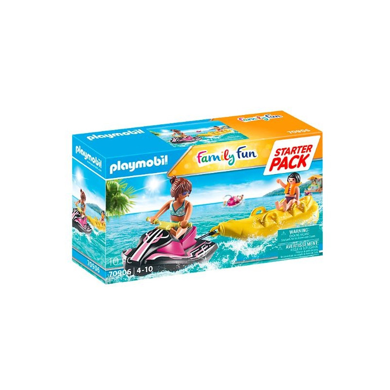 Set family fun 70906 startpaket vattenskoter med bananbåt