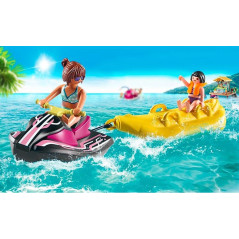 Set family fun 70906 startpaket vattenskoter med bananbåt