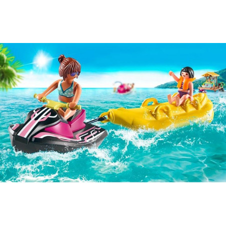 Set family fun 70906 startpaket vattenskoter med bananbåt