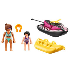 Set family fun 70906 startpaket vattenskoter med bananbåt