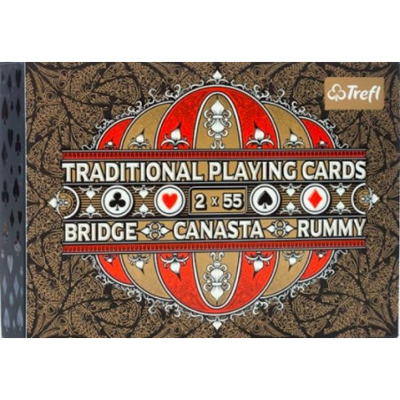 Traditionella spelkort 2x55 blad | HandlaSmidigt.se