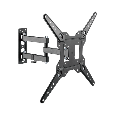 Väggfäste för LED-TV 23-55 tum från Kruger&Matz, svart (justerbart vertikalt och horisontellt)